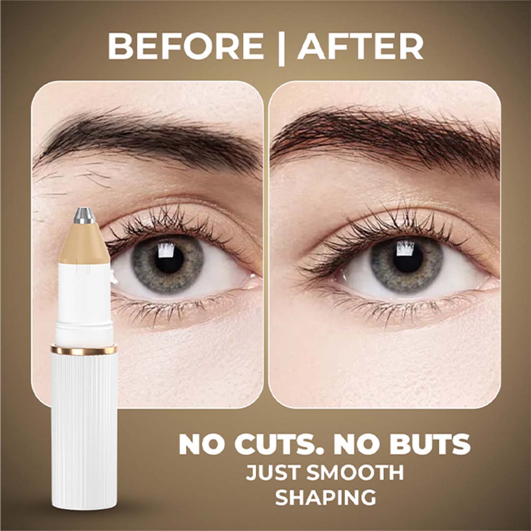 Winston Eyebrow Trimmer for Painless Hair Removal with Rechargeable Battery Operation