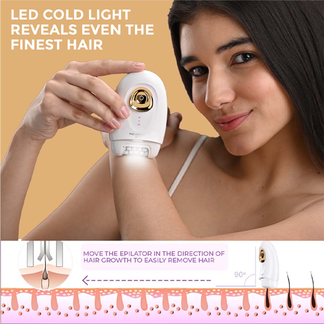 Winston Rechargeable Body Epilator and Shaver for Women - 60 min Runtime