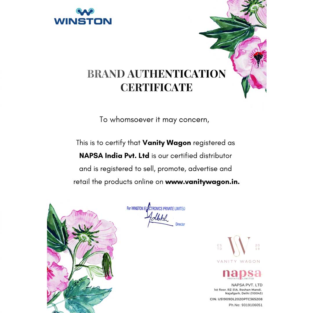 Vanity Wagon | Buy Winston 2 in 1 Face & Eyebrow Trimmer for Chin, Forehead, Upperlips & Sidlock Painless Hair Removal