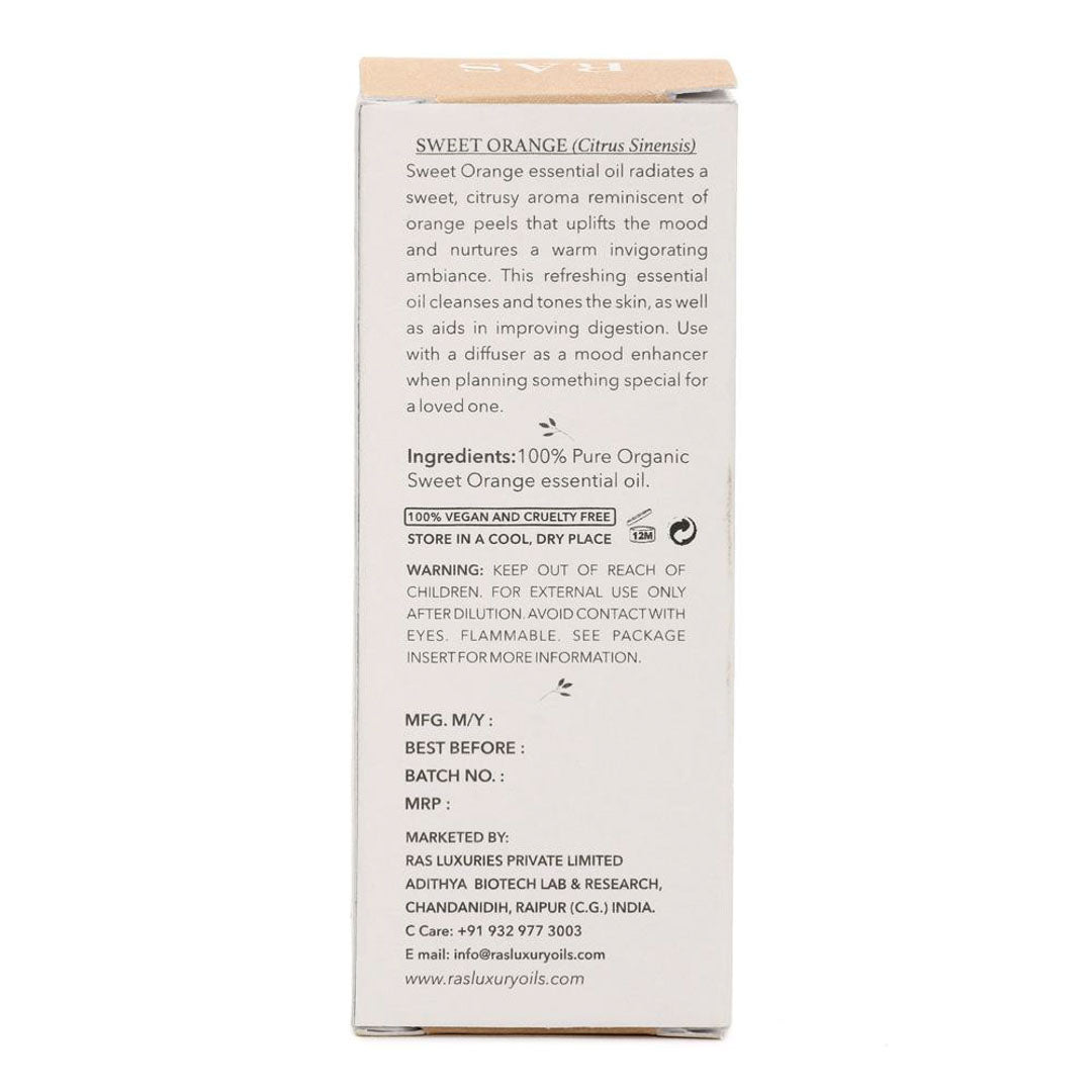 Vanity Wagon | Buy RAS Luxury Oils Sweet Orange Essential Oil, Calming and Uplifting