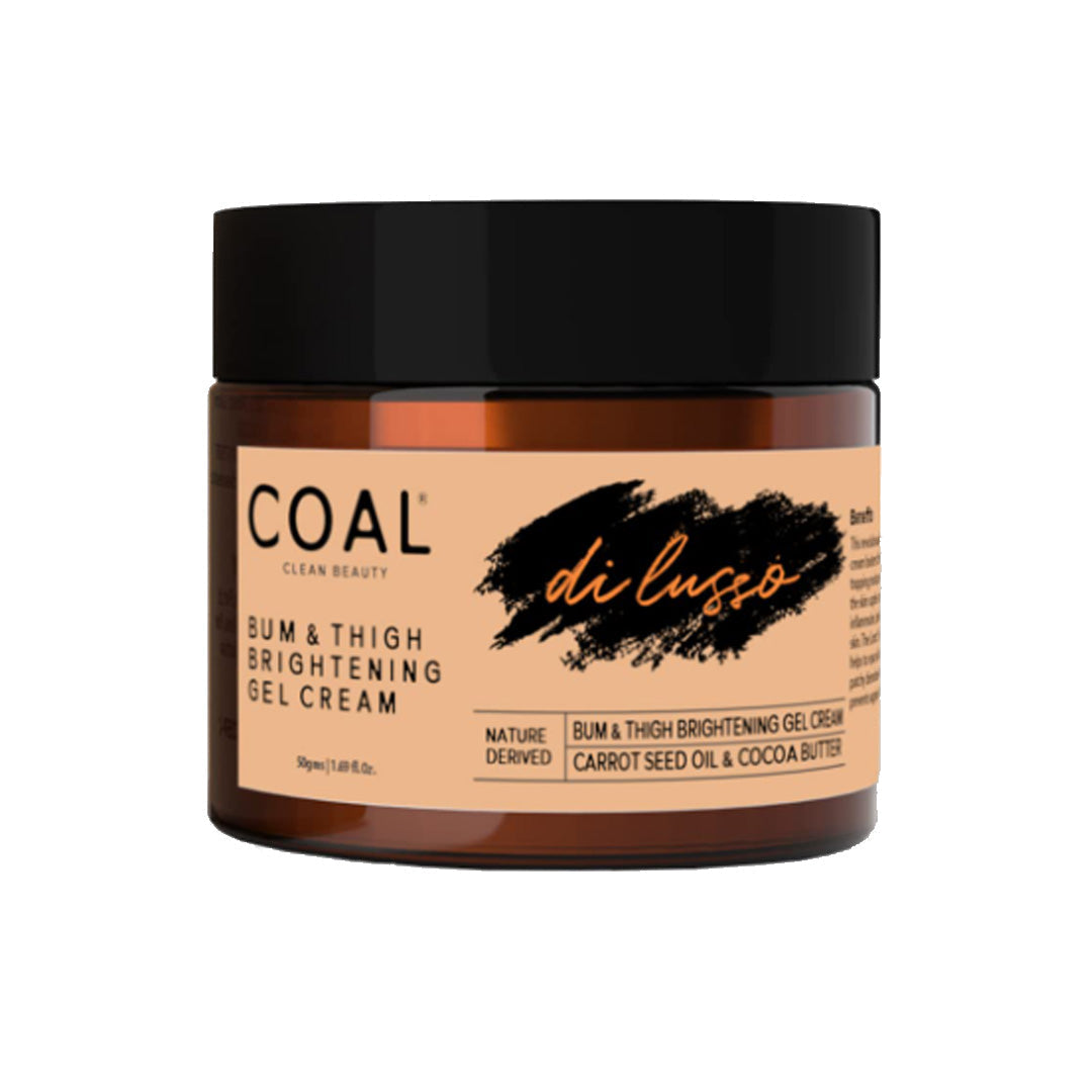 Vanity Wagon | Buy COAL Clean Beauty Bum & Thigh Brightening Gel Cream with Carrot Seed Oil & Cocoa Butter