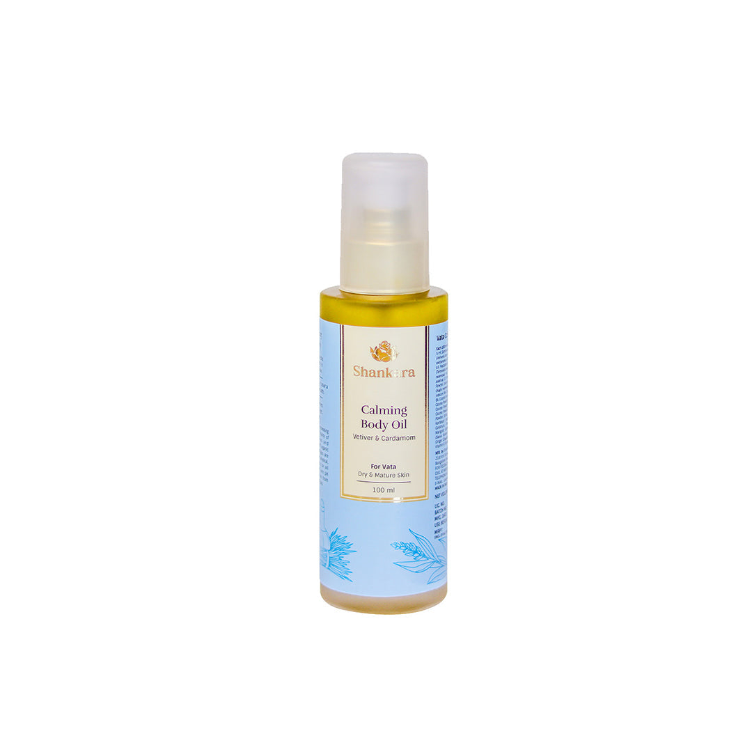 Vanity Wagon | Buy Shankara Calming Body Oil with Vetiver and Cardamon