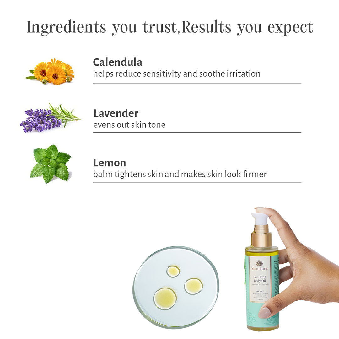 Vanity Wagon | Buy Shankara Soothing Body Oil with Lavender and Geranium