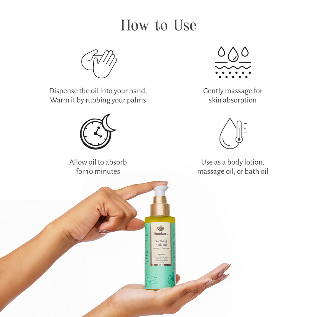 Vanity Wagon | Buy Shankara Soothing Body Oil with Lavender and Geranium