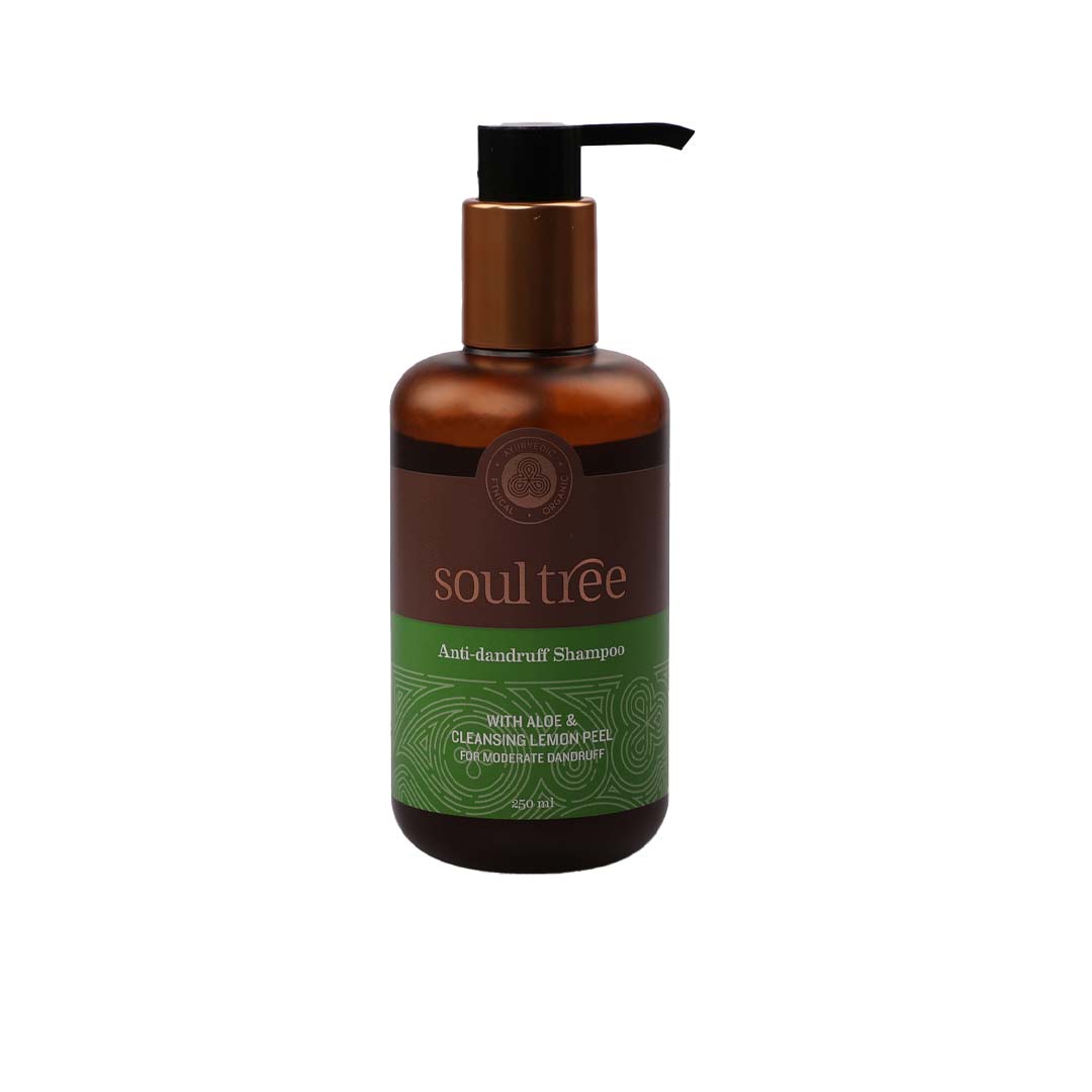 Vanity Wagon | Buy SoulTree Anti-Dandruff Shampoo with Aloe & Cleansing Lemon Peel