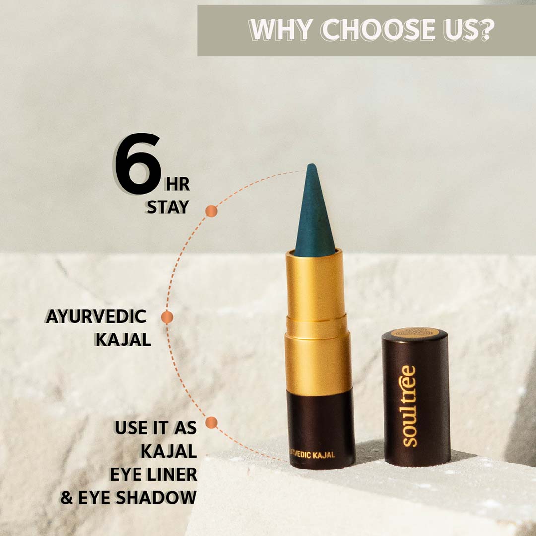 SoulTree Ayurvedic 014 Caribbean Teal Kajal