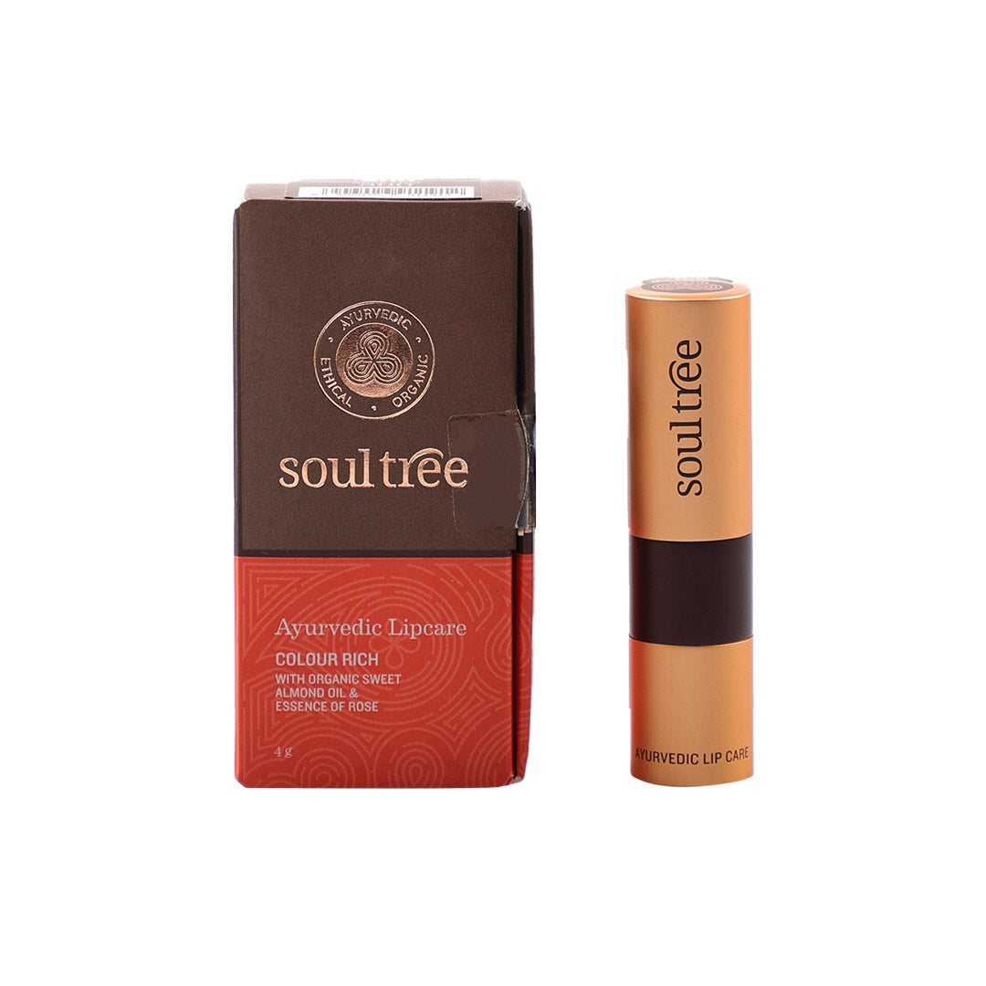 Vanity Wagon | Buy SoulTree Ayurvedic Lipstick, Deep Blush 820