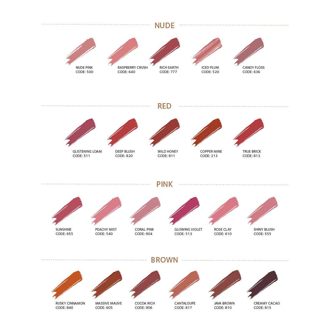 Vanity Wagon | Buy SoulTree Ayurvedic Lipstick, Deep Blush 820