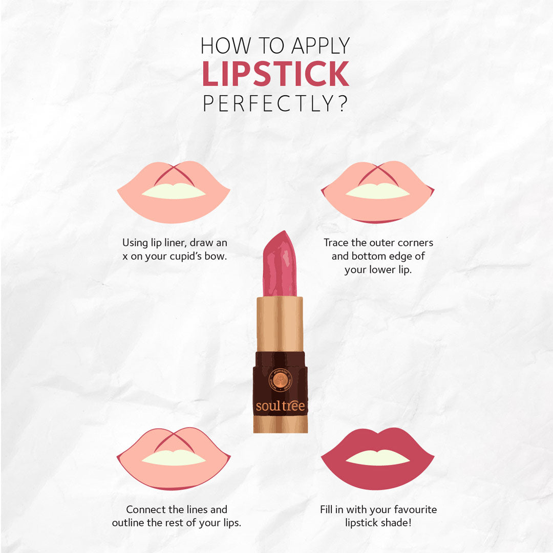 Vanity Wagon | Buy SoulTree Ayurvedic Lipstick, Deep Blush 820
