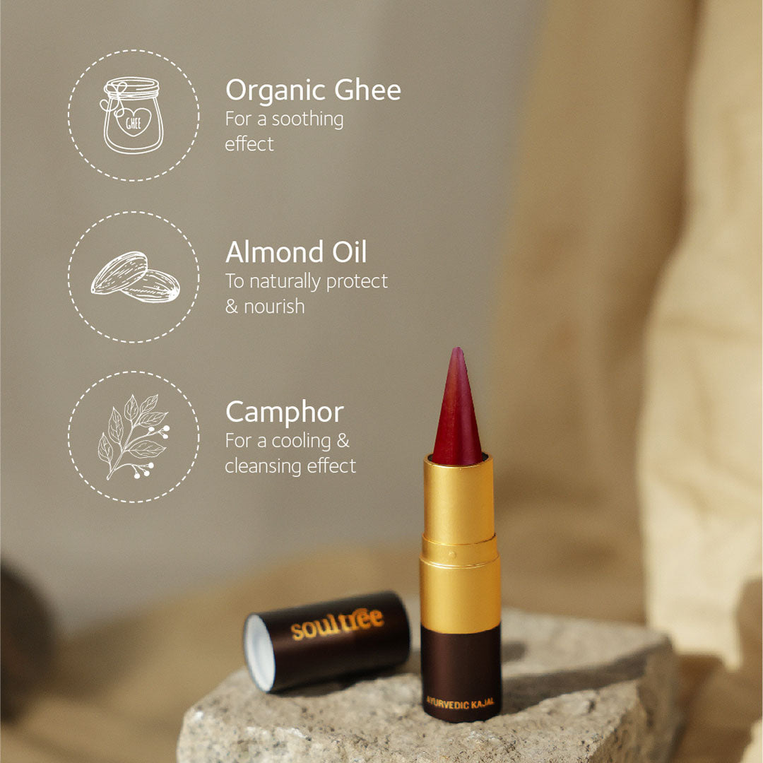 Vanity Wagon | Buy Soultree Ayurvedic 008 Purple Haze Kajal