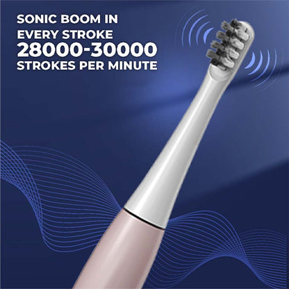 Winston Rechargeable Super Sonic Electric Toothbrush with High-frequency Vibration