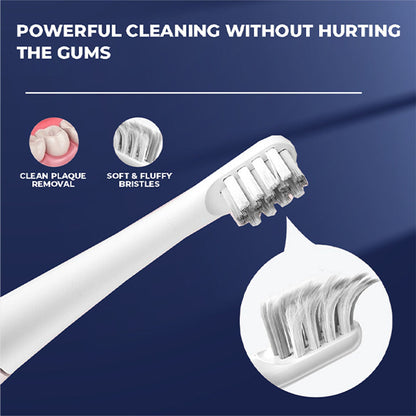 Winston Rechargeable Super Sonic Electric Toothbrush with High-frequency Vibration