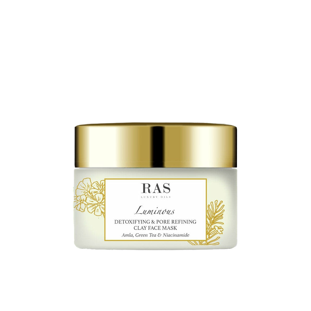 Vanity Wagon | Buy Ras Luxury Oils Luminous Detoxifying & Pore Refining Clay Face Mask