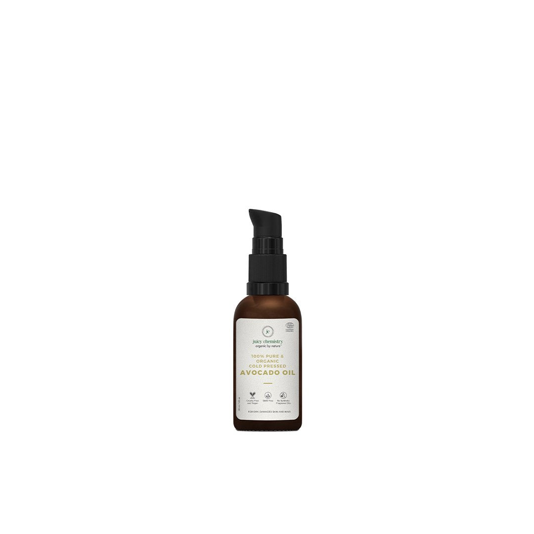 Vanity Wagon l Buy Juicy Chemistry 100% Organic Avocado Cold Pressed Carrier Oil