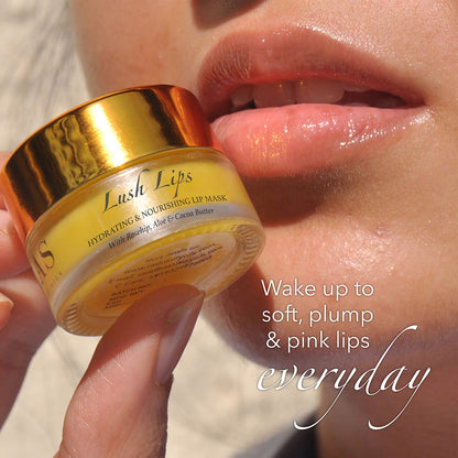 Vanity Wagon l Buy RAS Luxury Oils Lush Lips Hydrating & Nourishing Lip Mask