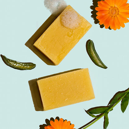 Juicy Chemistry Junior Care, Organic Baby Soap with Aloe Vera, Calendula and Shea