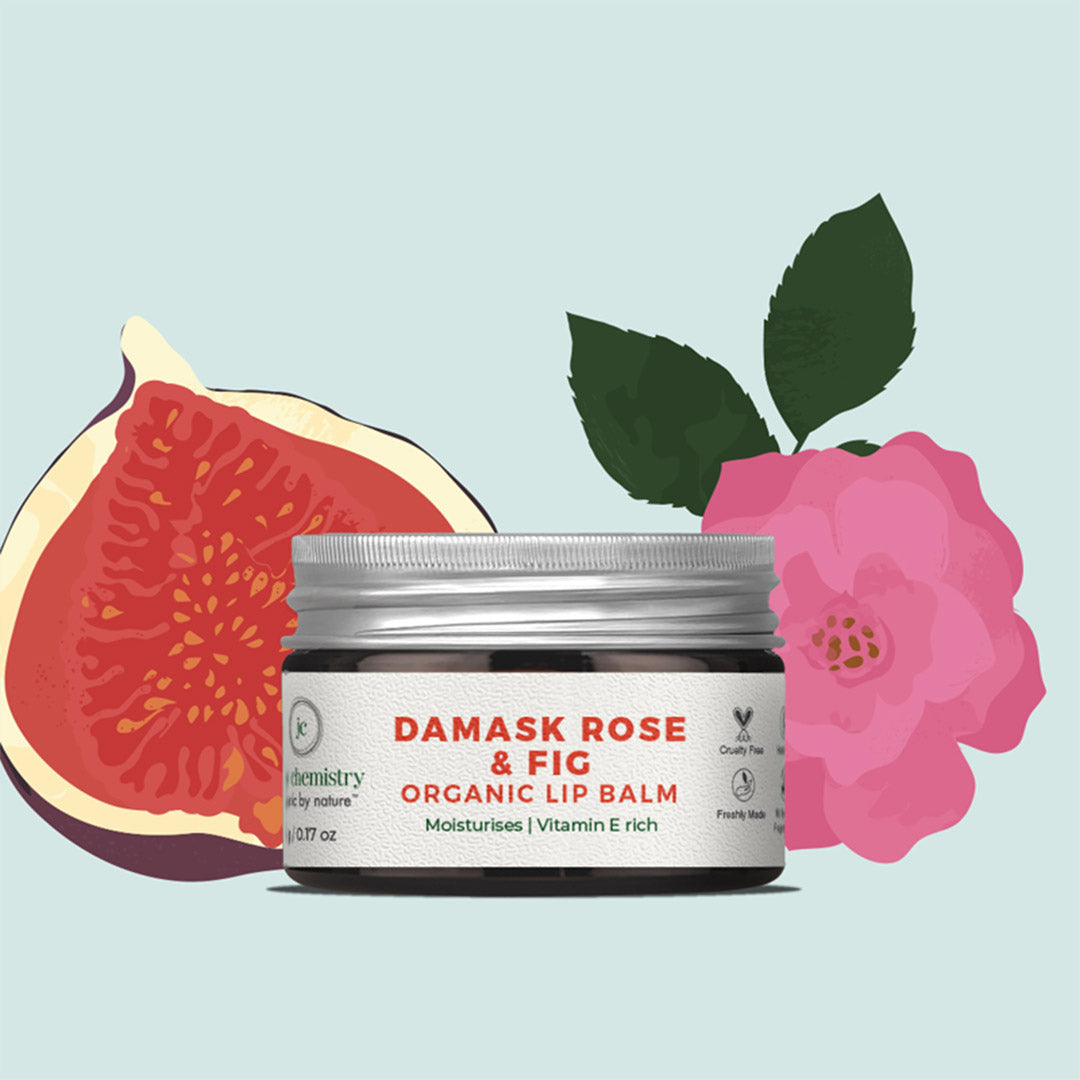 Vanity Wagon | Buy Juicy Chemistry Damask Rose & Fig Lip Balm