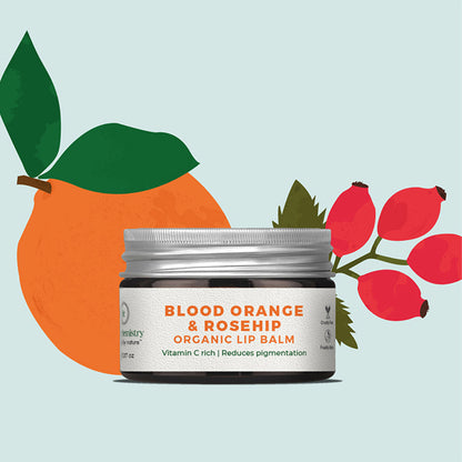 Vanity Wagon | Buy Juicy Chemistry Organic Lip Balm for Pigmented Lips with Blood Orange and Rosehip