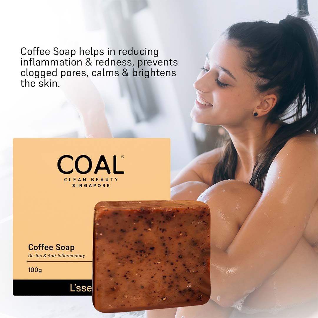 Vanity Wagon | Buy COAL Clean Beauty Coffee Soap for De-Tan & Anti-Inflammatory