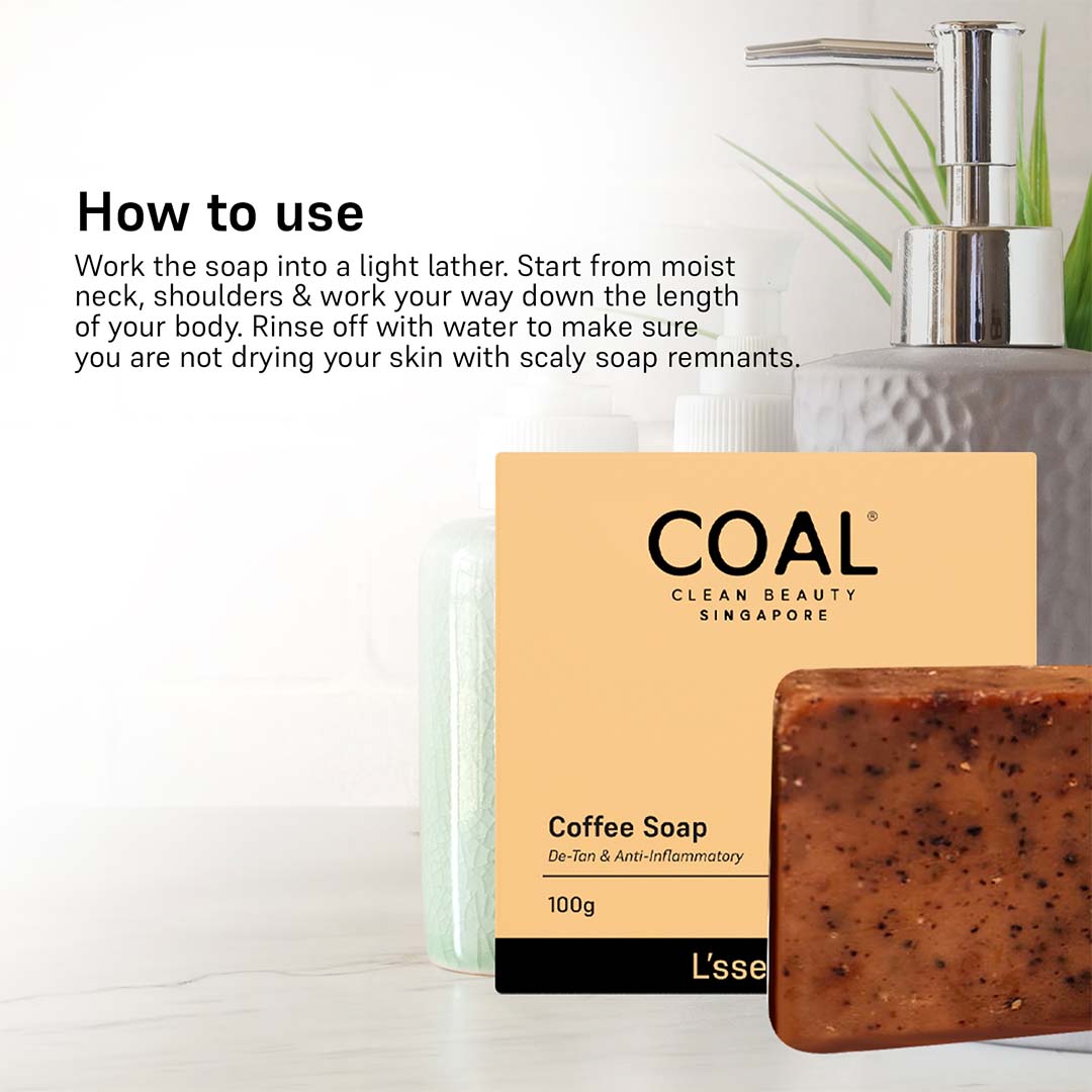 Vanity Wagon | Buy COAL Clean Beauty Coffee Soap for De-Tan & Anti-Inflammatory