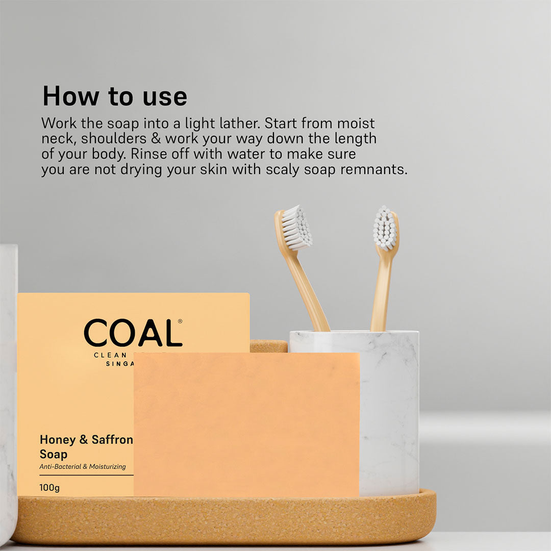 Vanity Wagon | Buy COAL Clean Beauty Honey & Saffron Soap