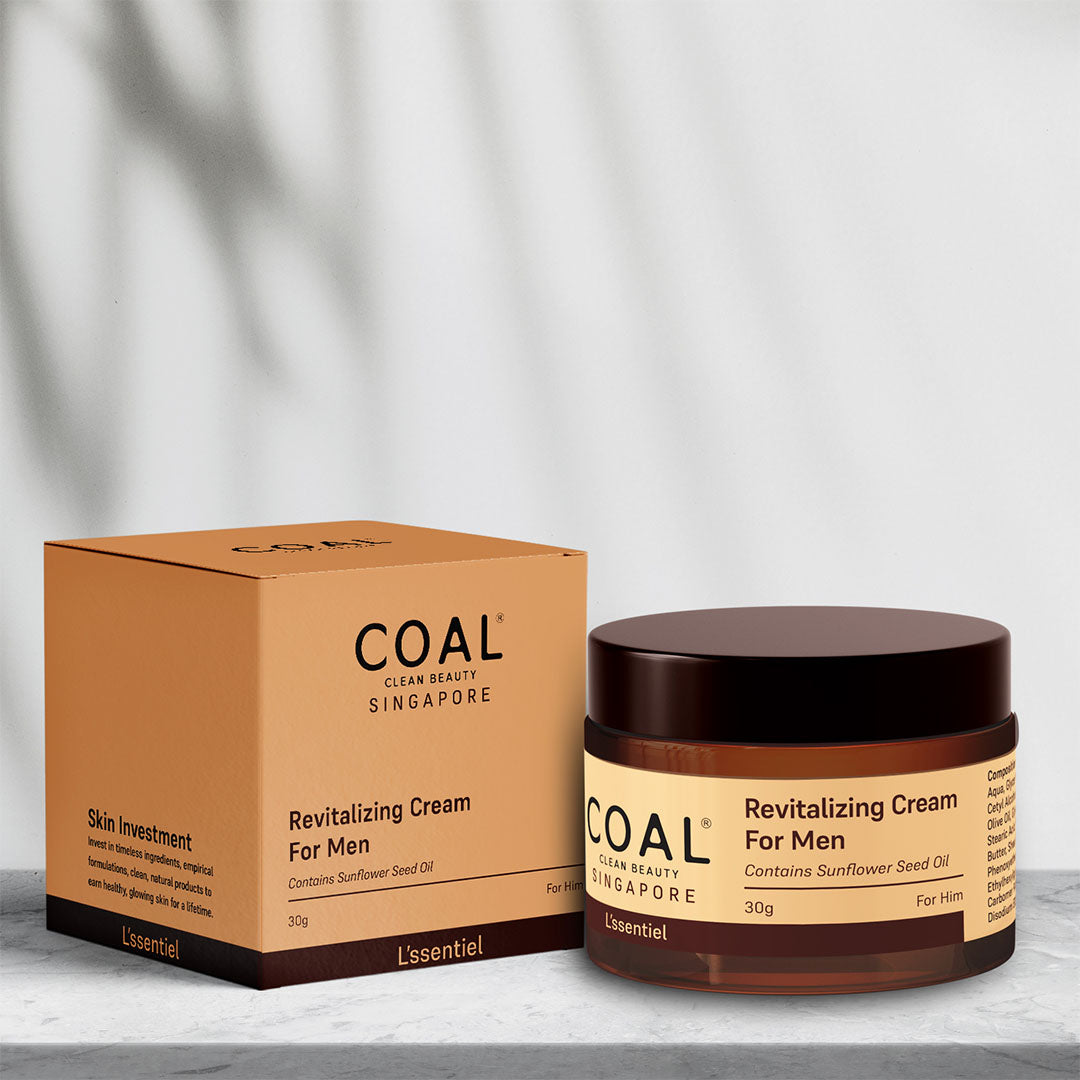 Vanity Wagon | Buy COAL Clean Beauty Revitalizing Cream with Sunflower Seed Oil for Men