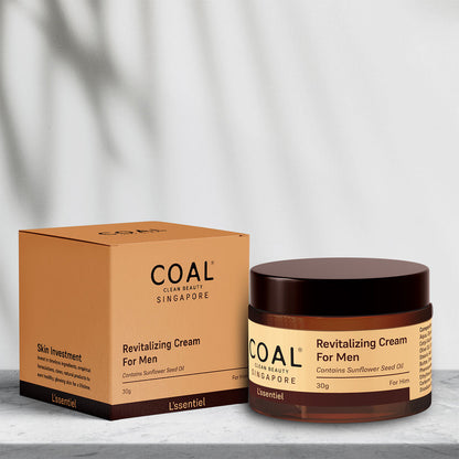 Vanity Wagon | Buy COAL Clean Beauty Revitalizing Cream with Sunflower Seed Oil for Men