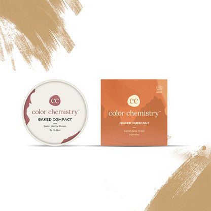 Vanity Wagon | Buy Color Chemistry Satin Matte Finish Baked Compact, Aura BC04