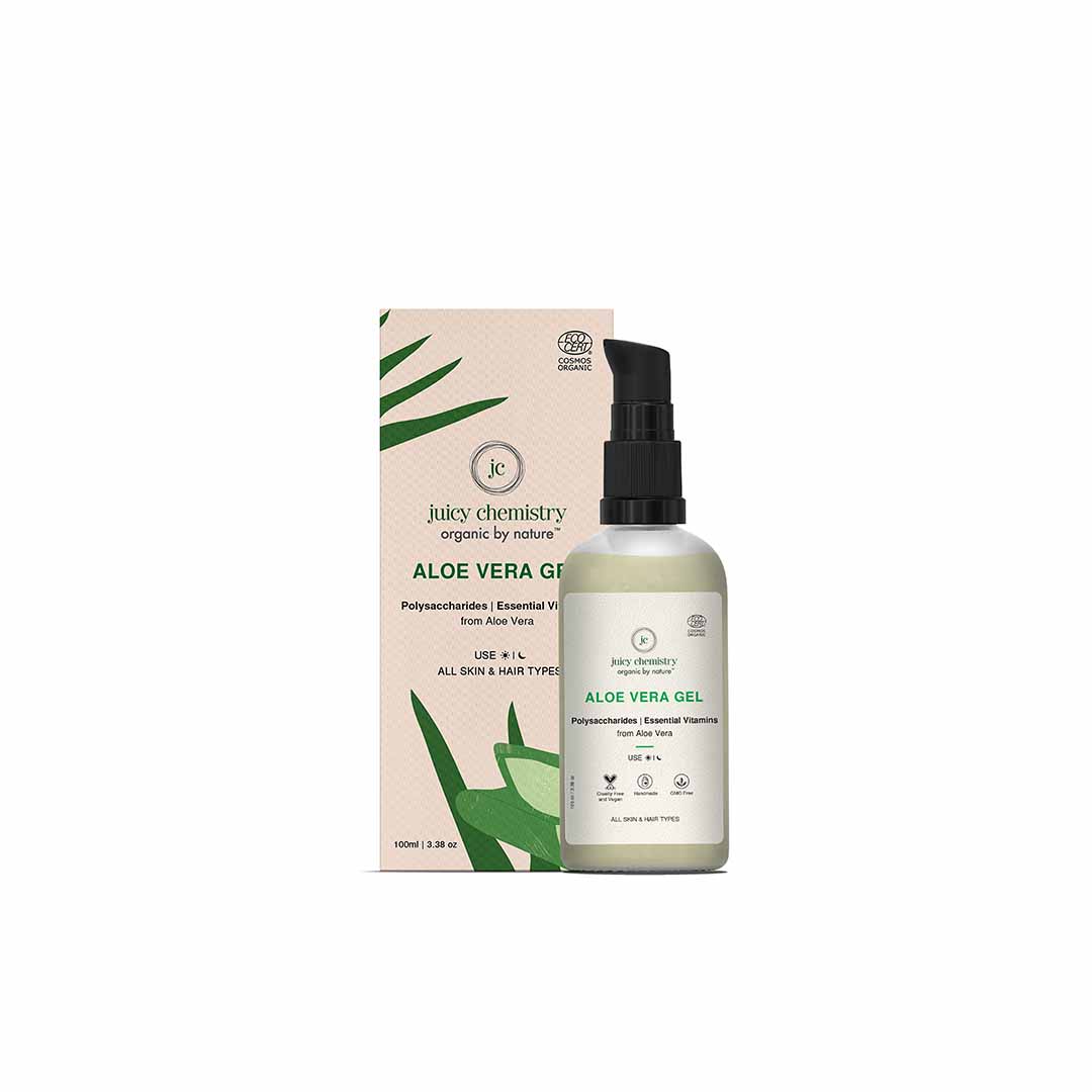 Vanity Wagon | Buy Juicy Chemistry Aloe Vera Gel for Face, Hair & Body