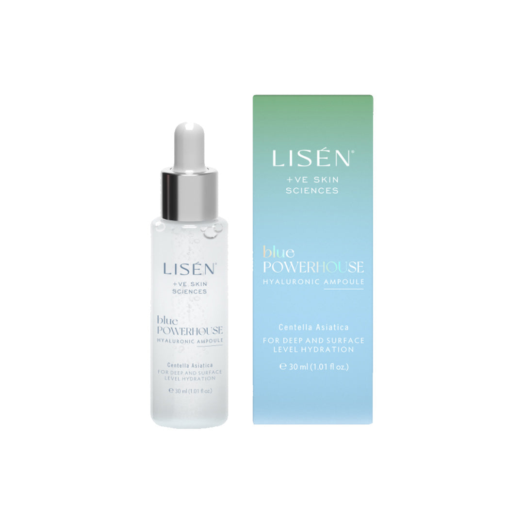 LISEN Blue Powerhouse Hyaluronic Ampoule with Centella Asiatica
