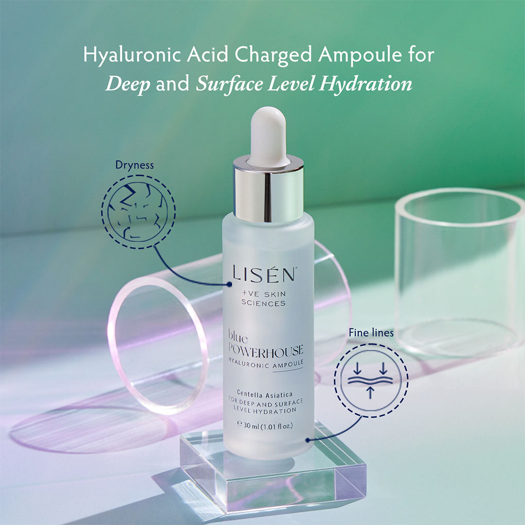 LISEN Blue Powerhouse Hyaluronic Ampoule with Centella Asiatica