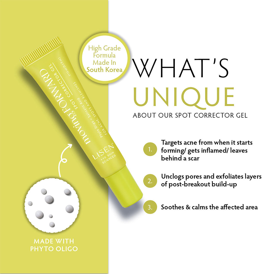 LISEN Moving Forward Spot Corrector Gel with Phyto Oligo & Salicylic Acid