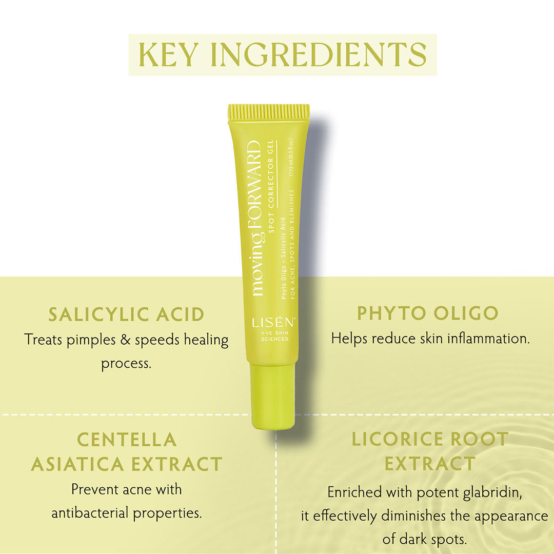 LISEN Moving Forward Spot Corrector Gel with Phyto Oligo & Salicylic Acid