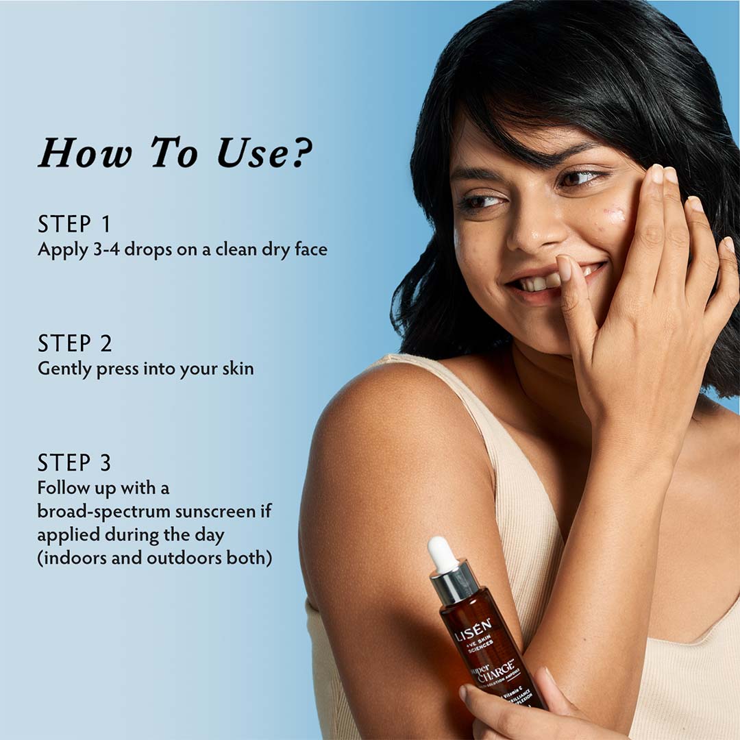 LISEN Supercharge ++ Multi-Solution Ampoule with Natural Vitamin C
