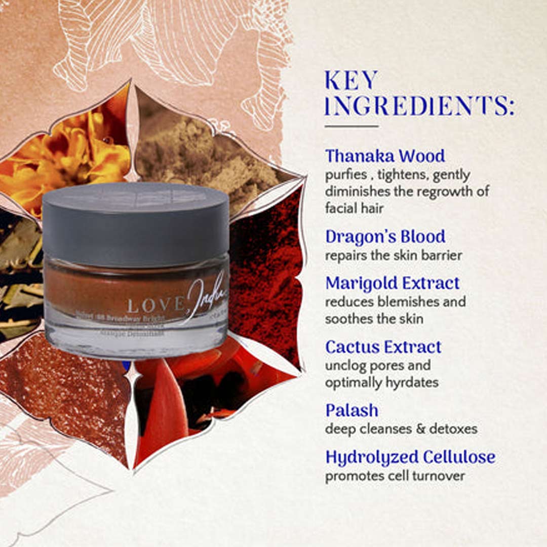 Vanity Wagon | Buy Love, Indus Velvet :08 Broadway Bright Detox Mask
