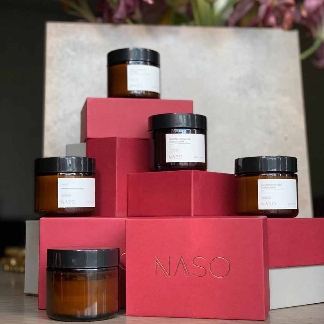 Vanity Wagon | Buy Naso Profumi Pepper Infused in Wood Mini Candle