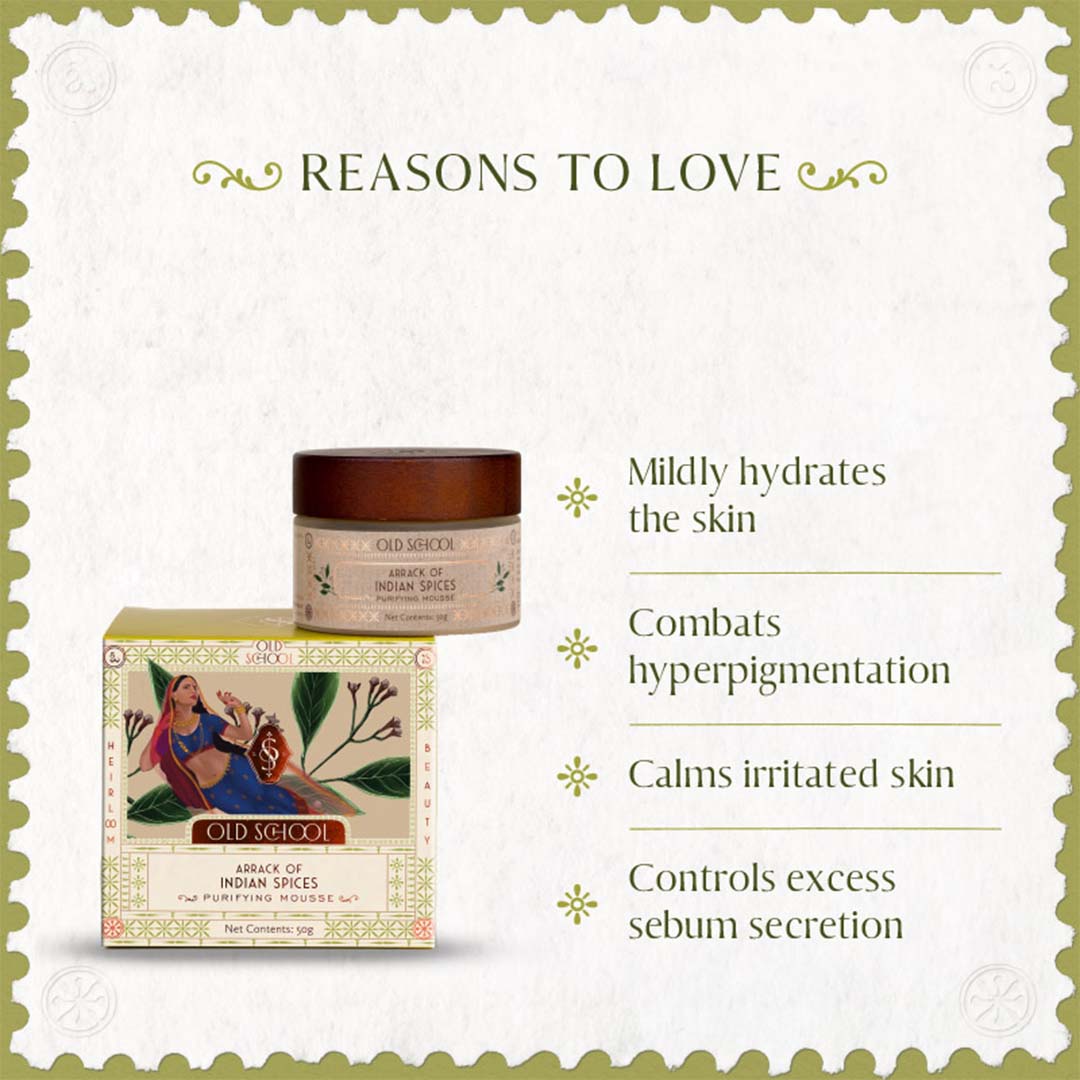 Vanity Wagon | Buy Old School Rituals Arrack of Indian Spices Purifying Mousse