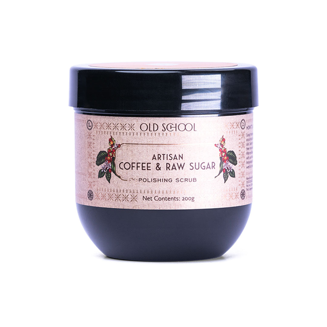 Vanity Wagon | Buy Old School Rituals Artisan Coffee & Raw Sugar Polishing Scrub