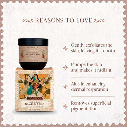 Vanity Wagon | Buy Old School Rituals Hand-Ground Tamarind & Mint Body Polisher