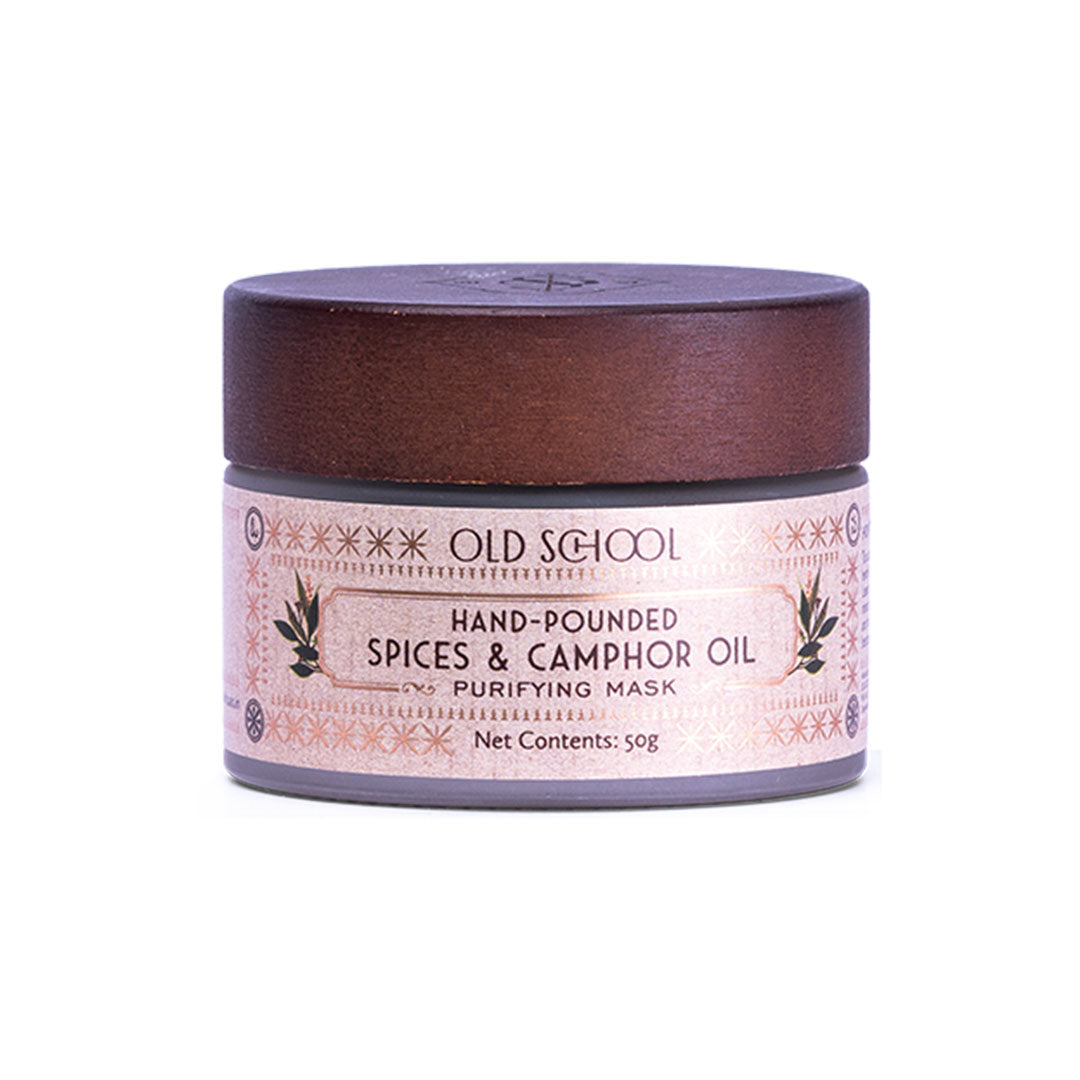 Vanity Wagon | Buy Old School Rituals Hand-Pounded Spices & Camphor Oil Purifying Mask