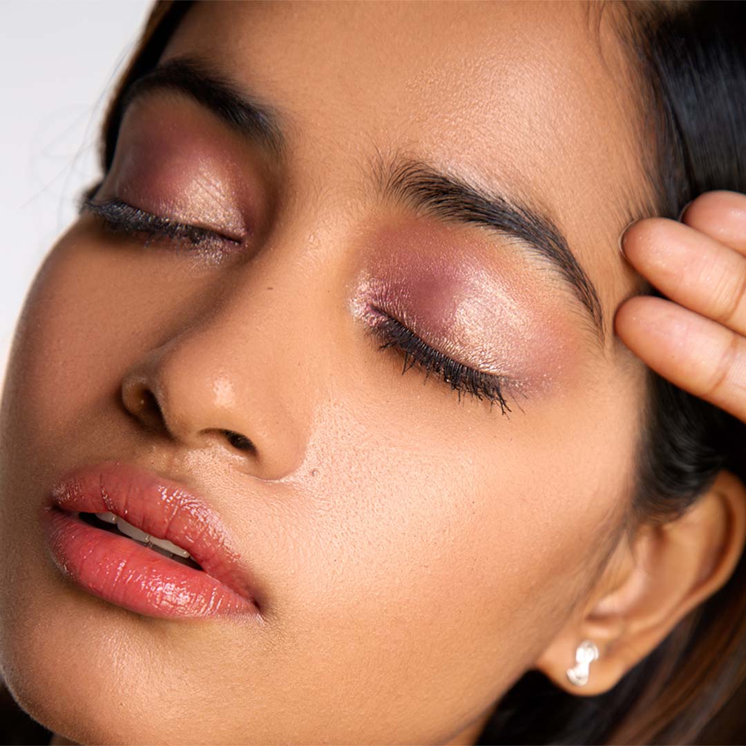 Vanity Wagon | Buy Shibel Satin Slip Sparkling Pink Eye Shimmer