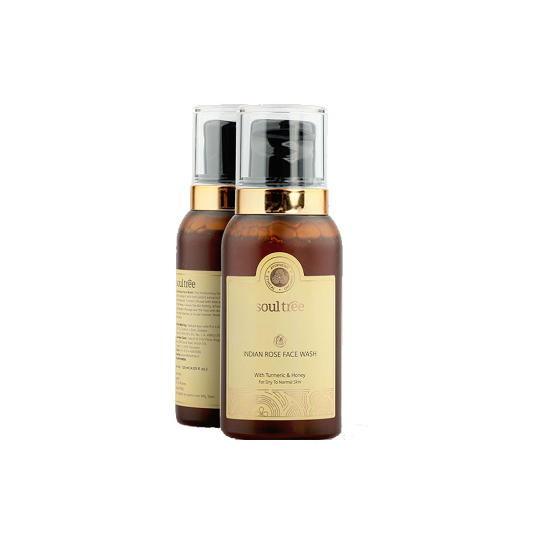 Vanity Wagon | Buy SoulTree Indian Rose Face Wash with Turmeric & Honey