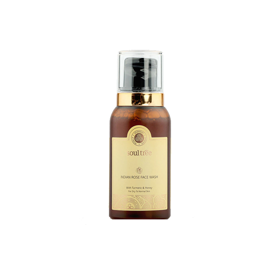 Vanity Wagon | Buy SoulTree Indian Rose Face Wash with Turmeric & Honey