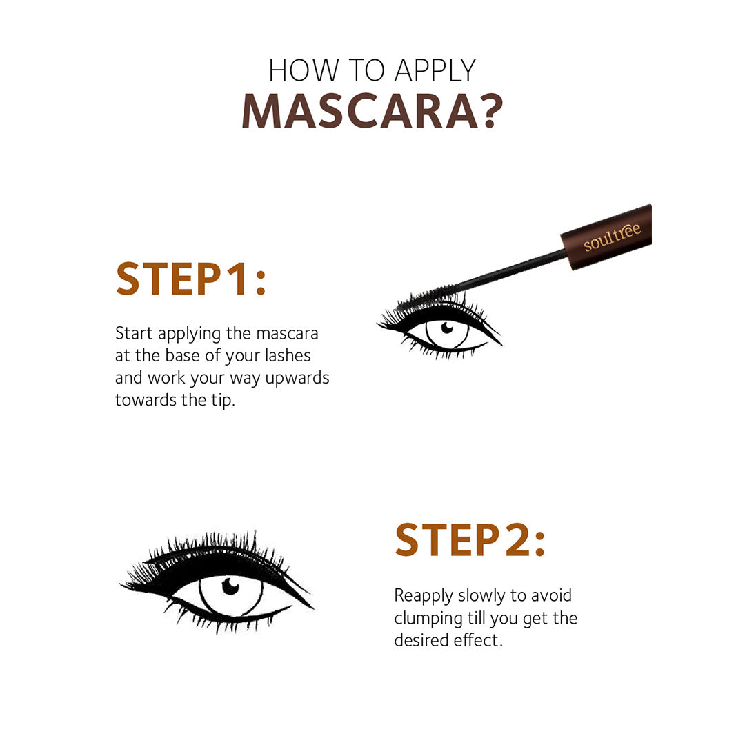 SoulTree Ayurvedic Mascara, Pure Black