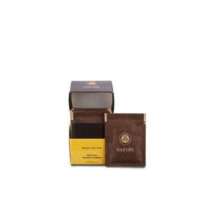 Vanity Wagon | Buy SoulTree Ayurvedic Radiance Face Pack with Pink Lotus, Saffron & Turmeric