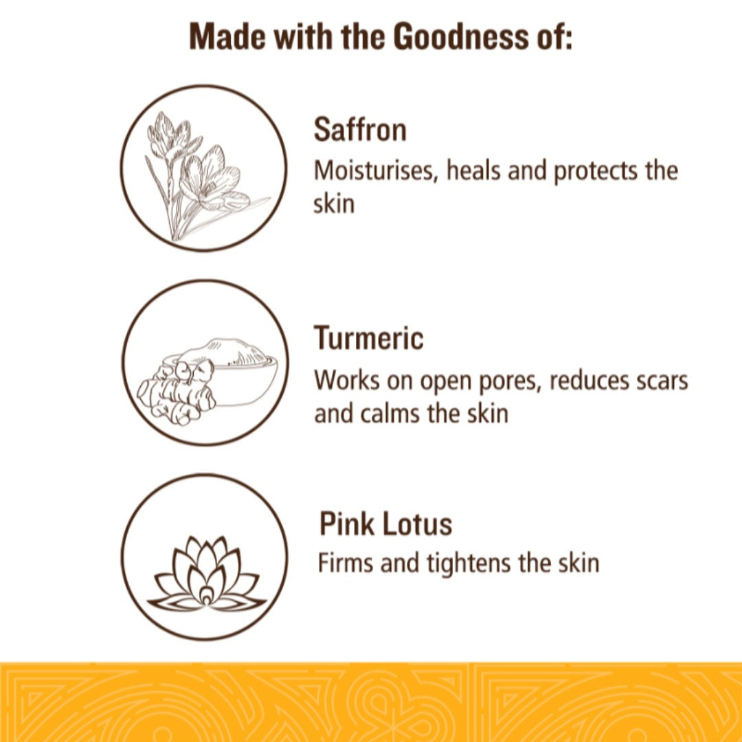 Vanity Wagon | Buy SoulTree Ayurvedic Radiance Face Pack with Pink Lotus, Saffron & Turmeric