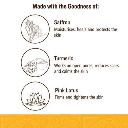 Vanity Wagon | Buy SoulTree Ayurvedic Radiance Face Pack with Pink Lotus, Saffron & Turmeric