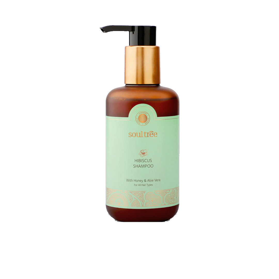 SoulTree Hibiscus Shampoo with Honey & Aloe Vera