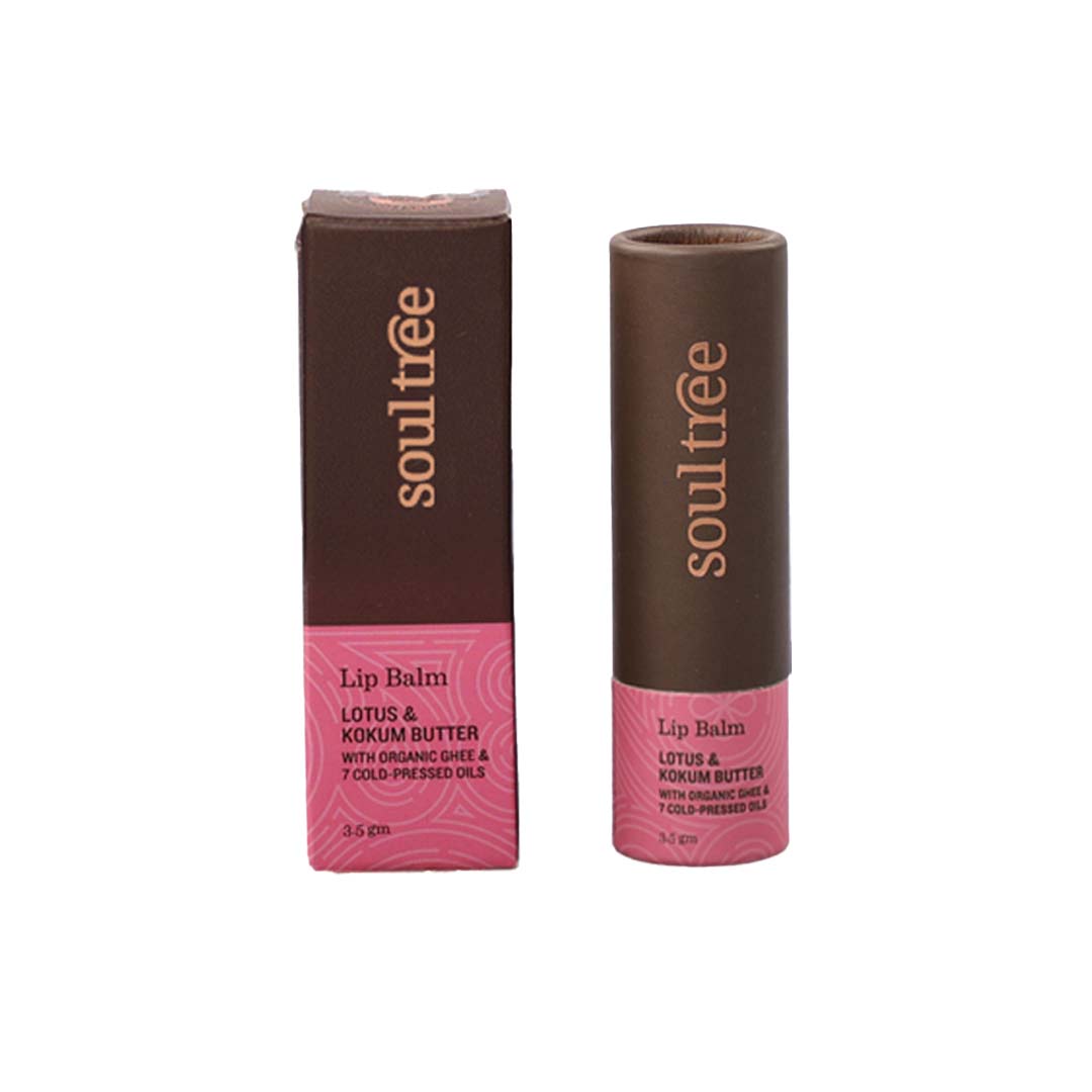 Vanity Wagon | Buy SoulTree Lotus & Kokum Butter Lip Balm
