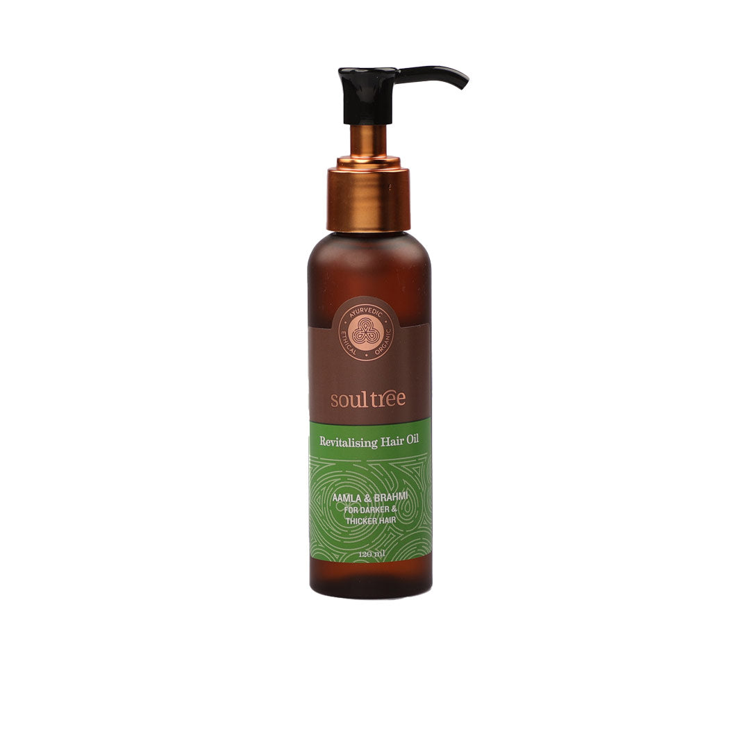 Vanity Wagon | Buy SoulTree Revitalising Hair Oil with Aamla & Brahmi